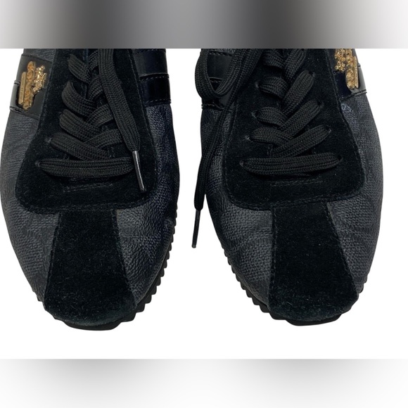 Coach Black and Gray Women's Sneakers - Picture 8 of 10
